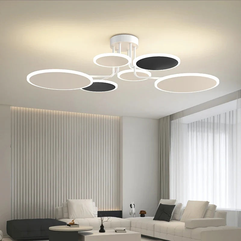 lustre en acrylique design pour intérieur moderne élégant et lumineux