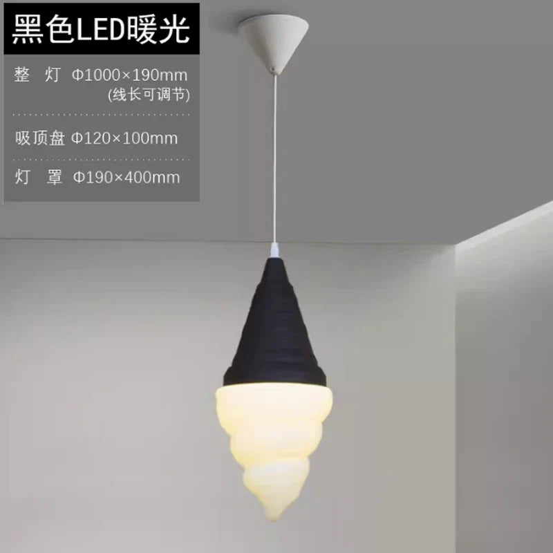 suspension créative en forme de crème glacée moderne