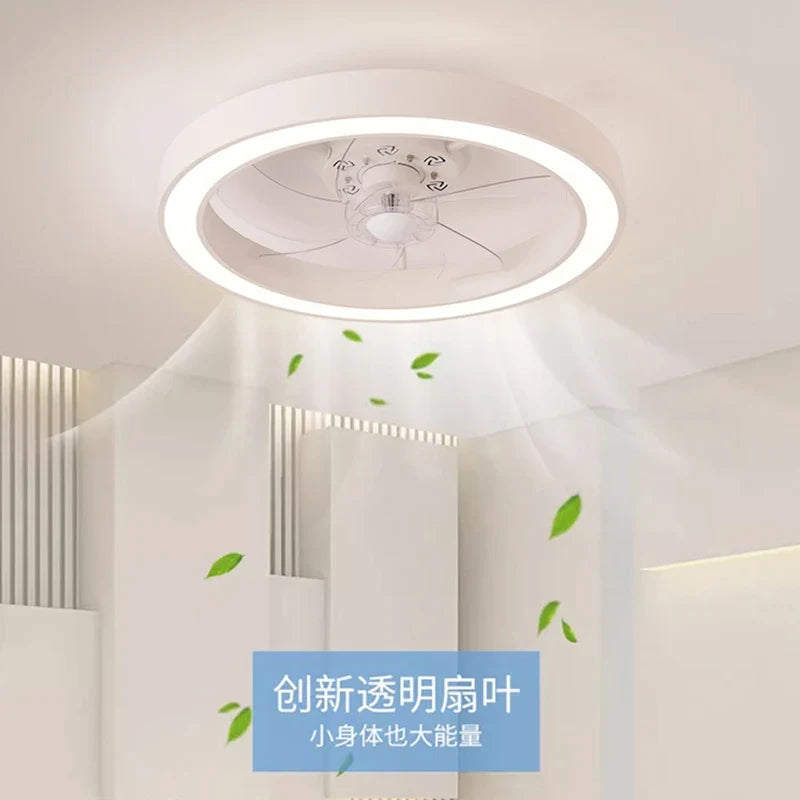 Modern LED Fan Light Remote Control Timed Electric Fan Bedroom, Living Room Decoration, Home Decoration LED Ceiling Fan Light