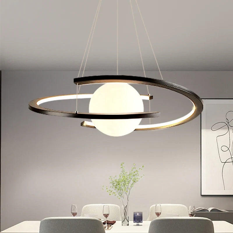 lustre nordique moderne pour un éclairage design élégant
