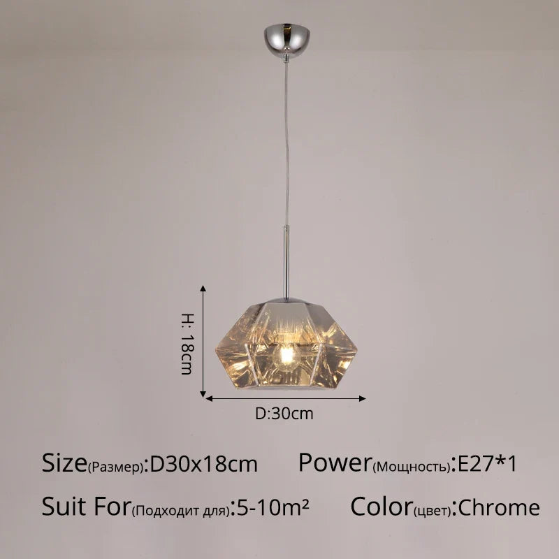 lustre nordique moderne pour bar restaurant café créatif