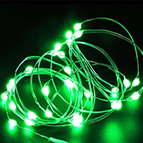 guirlande lumineuse led en fil de cuivre pour fêtes et décorations