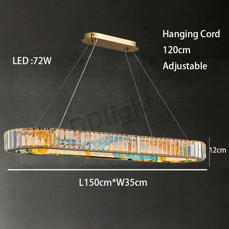 luminaire art déco led dimmable doré