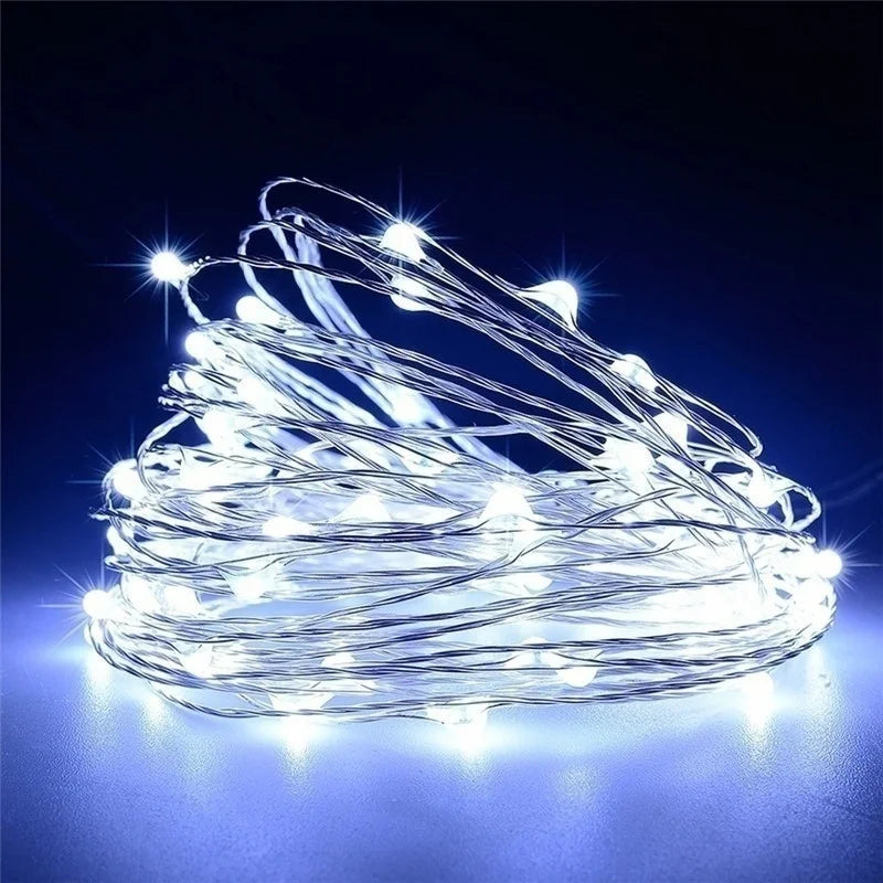guirlande lumineuse led étanche pour décorations de fête et mariage
