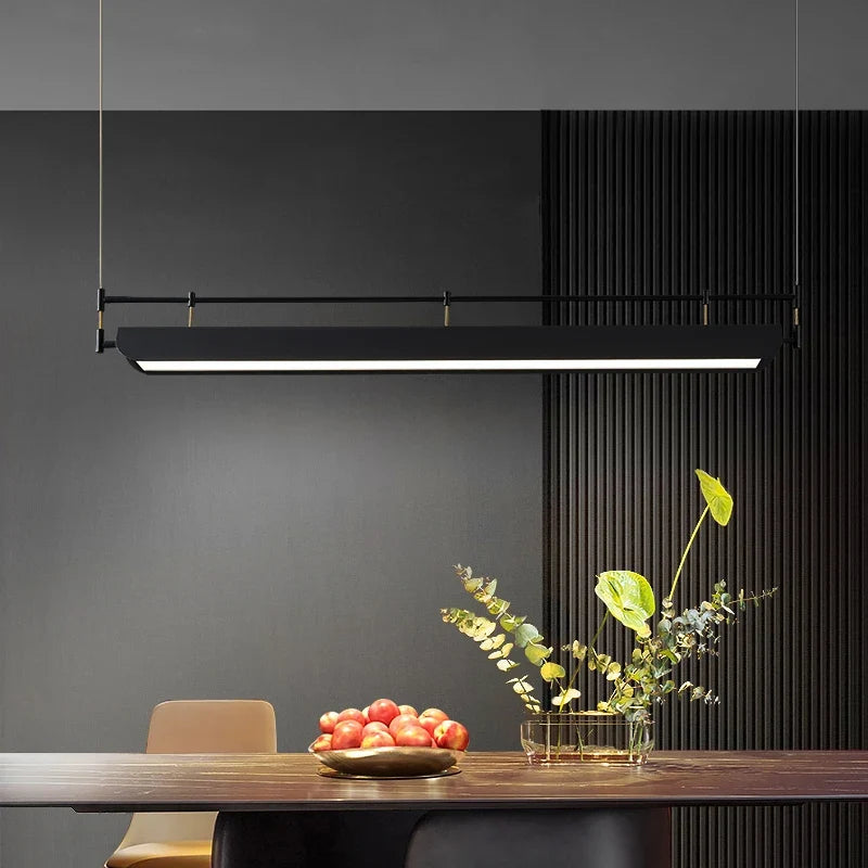 suspension longue nordique design pour bureau et espace commercial