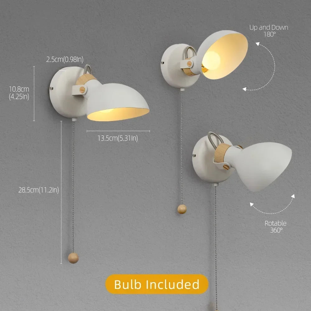 Applique murale LED E14 remplaçable