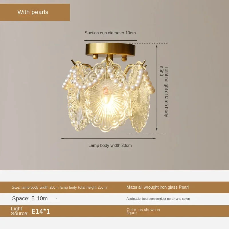 lustre léger en verre cristal pour éclairage moderne