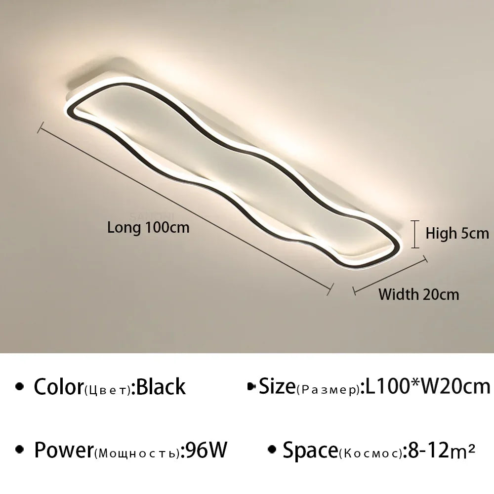 plafonnier led moderne pour décoration intérieure élégante et lumineuse