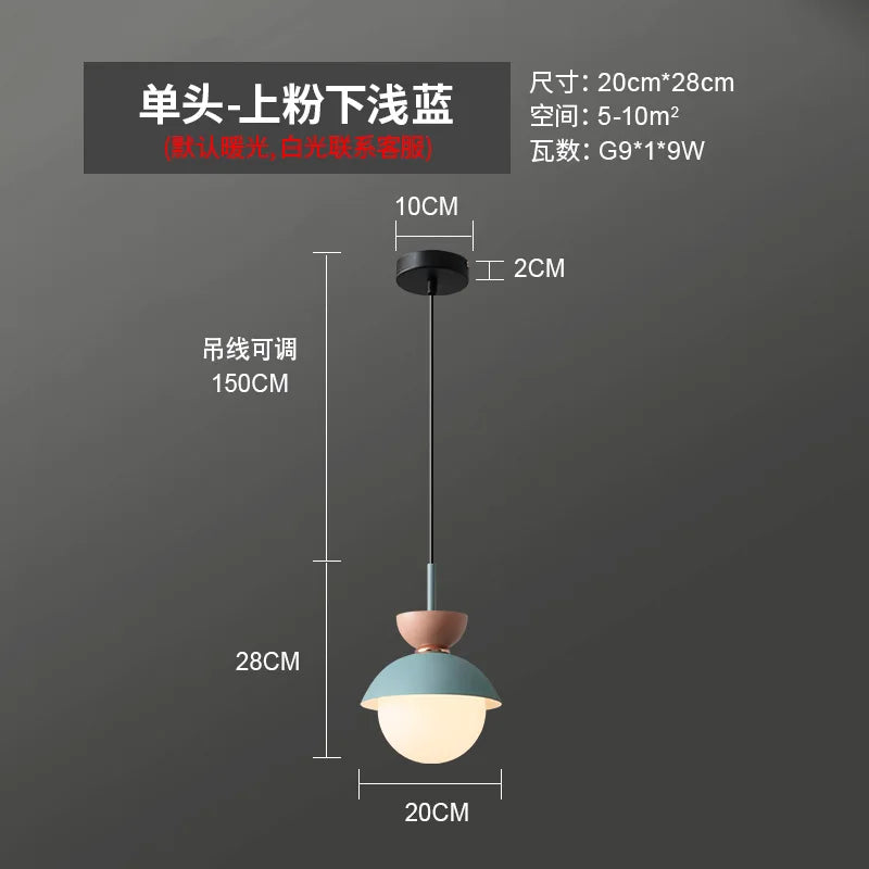 lampe de chevet moderne nordique créative pour décoration intérieure