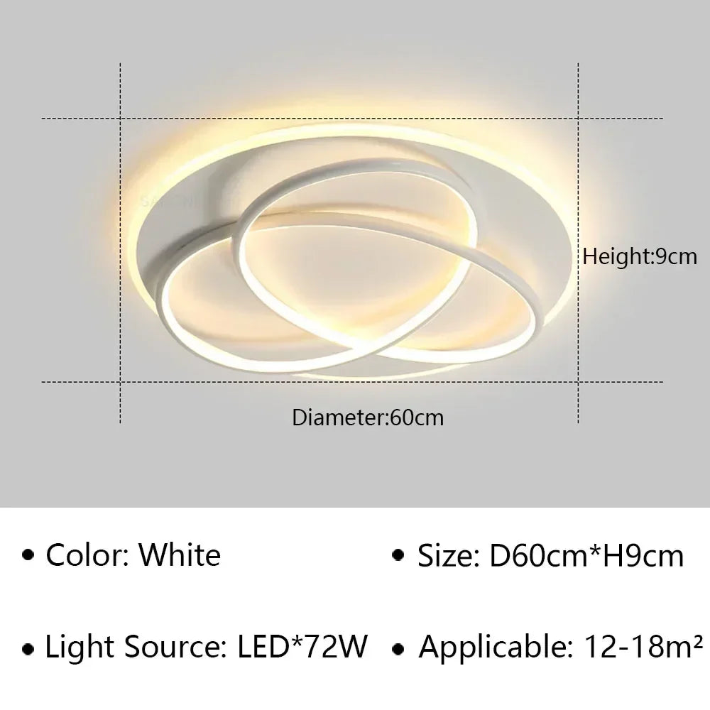 plafonnier led moderne pour décoration intérieure élégante et lumineuse