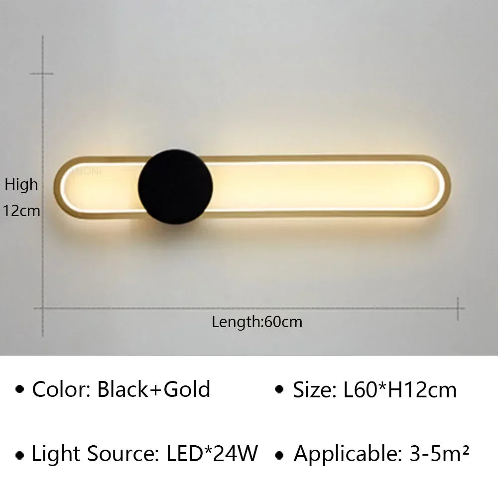 Applique murale led moderne pour décoration de la maison