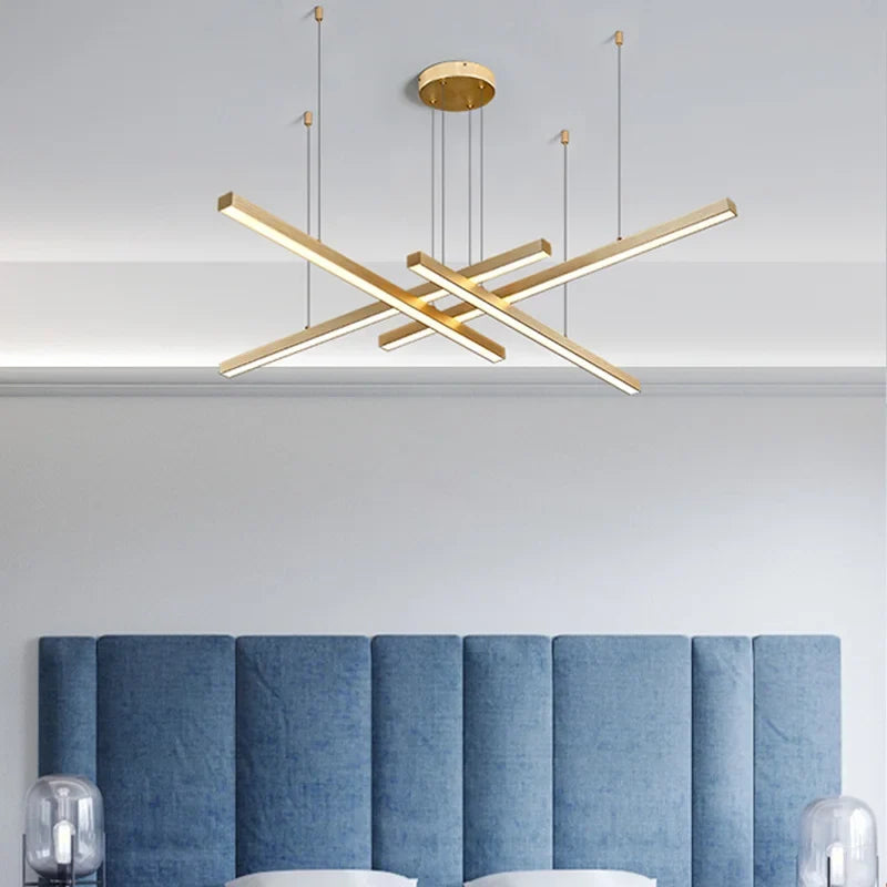 plafonnier led suspendu au design nordique moderne décoratif intérieur