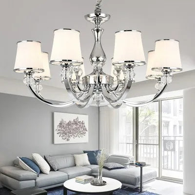 lustre en cristal de luxe pour décoration élégante