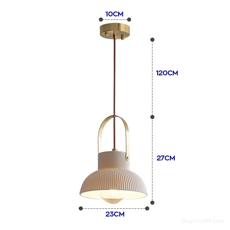 lampe en céramique style japonais pour restaurant et bar