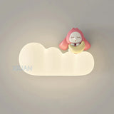 applique murale nordique led pour enfants motifs animaux lune soleil