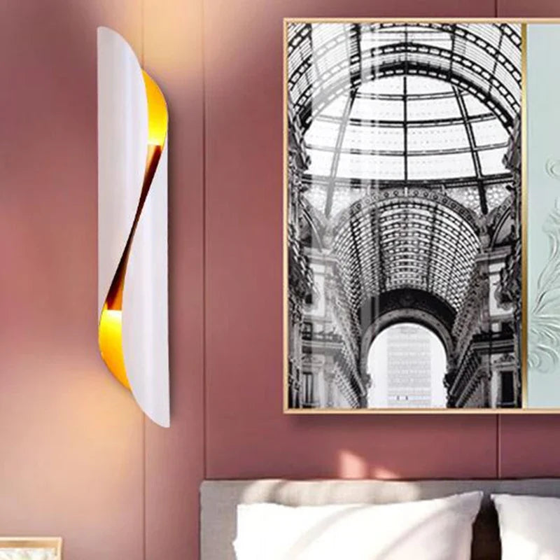 Applique murale moderne en aluminium