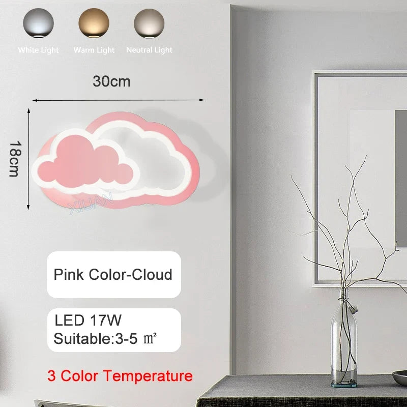 Plafonniers pour chambre d'enfant Pépinière LED Princesse Bébé