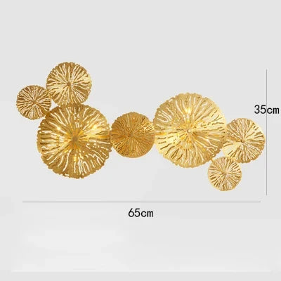 applique murale led dorée design moderne décoration intérieure