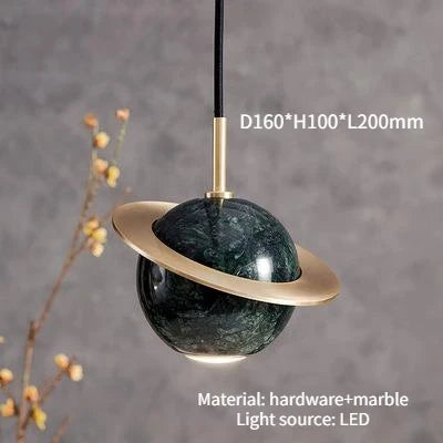lustre danois créatif en marbre design personnalisé pour décoration intérieure
