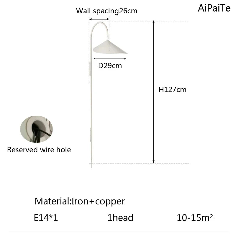 Lampadaire en marbre et pierre réglable