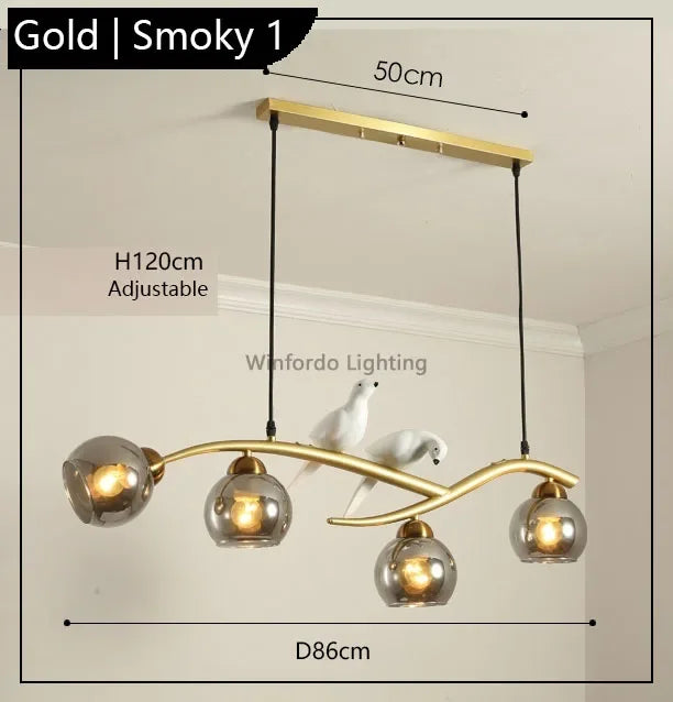 suspension design moderne forme oiseau scandinave décoratif winfordo