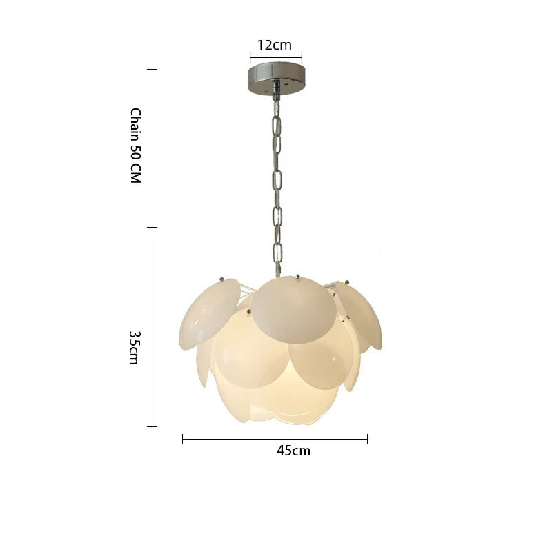 Denmark Glass Pine Cone Pendant Lamp Chandelier Hanging Light Fixture