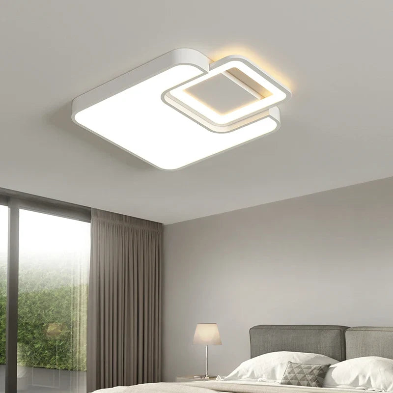 lustre moderne à leds pour décoration intérieure élégante et luxueuse