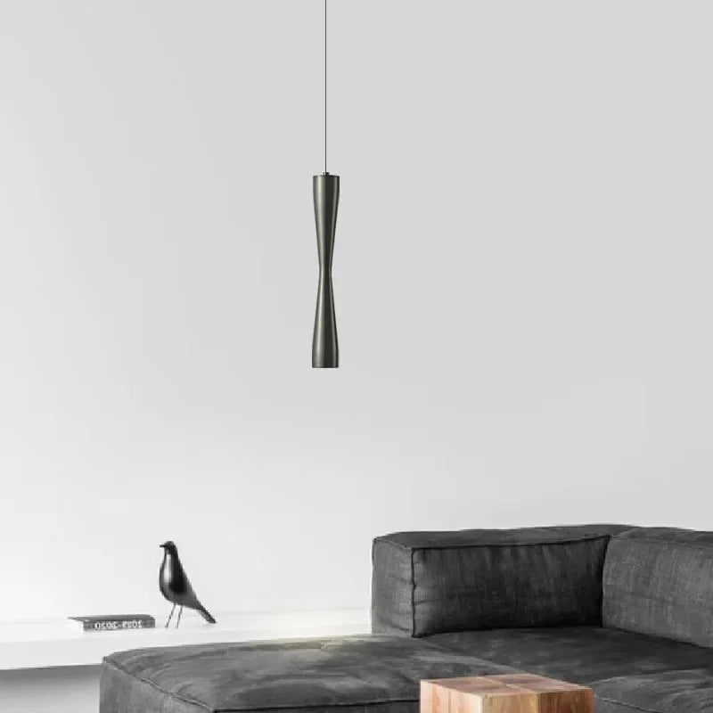 suspension LED design moderne cordon cuivre réglable 3 modifiables