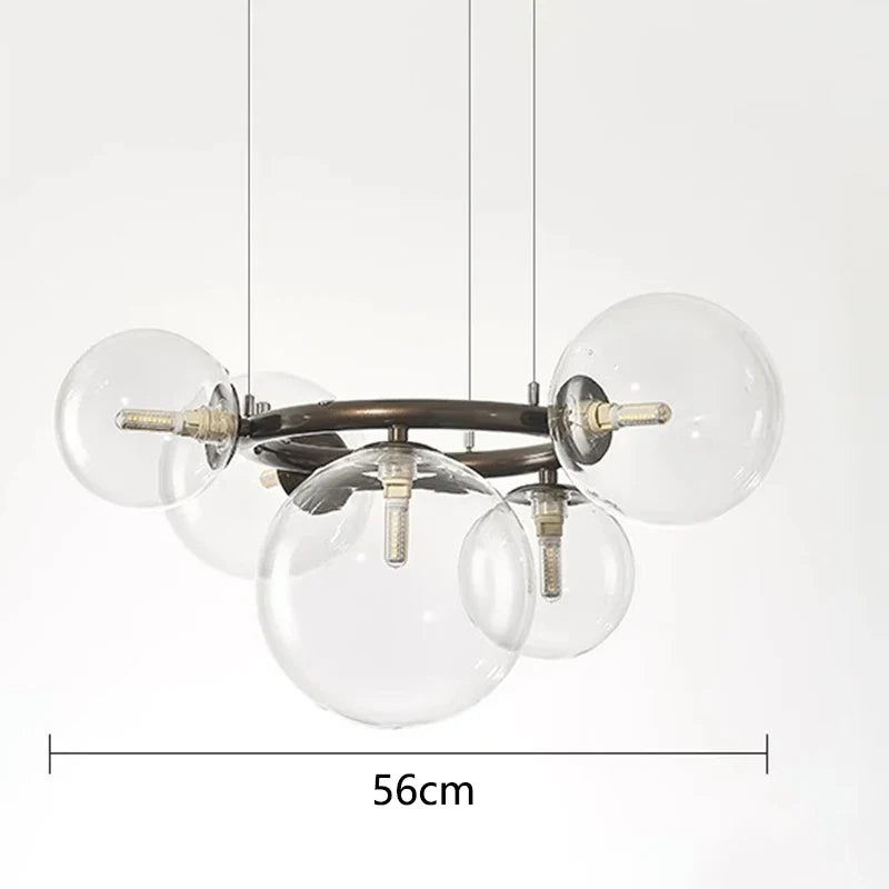 Lustres de décoration nordique pour salle à manger lustre lampes suspendues lampes suspendues pour plafonnier éclairage intérieur