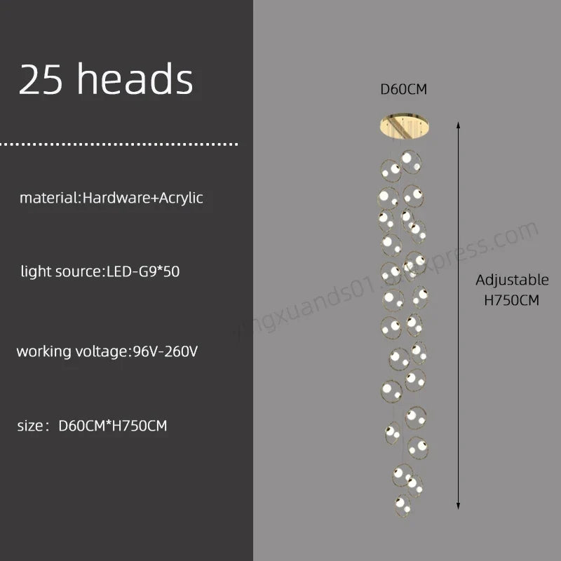lustre moderne design pour un intérieur loft élégant