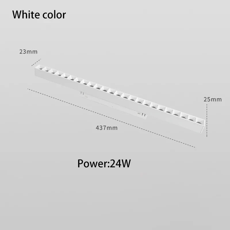 rails d'éclairage magnétiques led à intensité variable spot zigbee cob