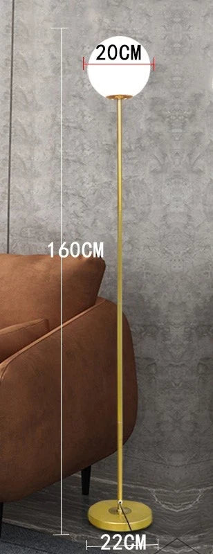 lampe de sol led nordique design créatif pour intérieur