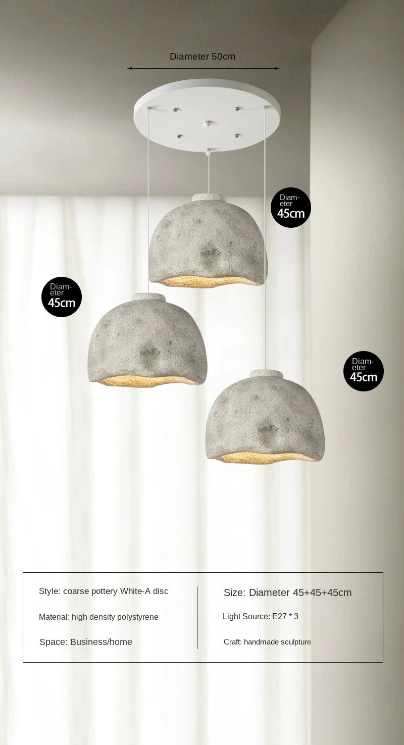 Lustre Wabi-sabi nordique simple moderne