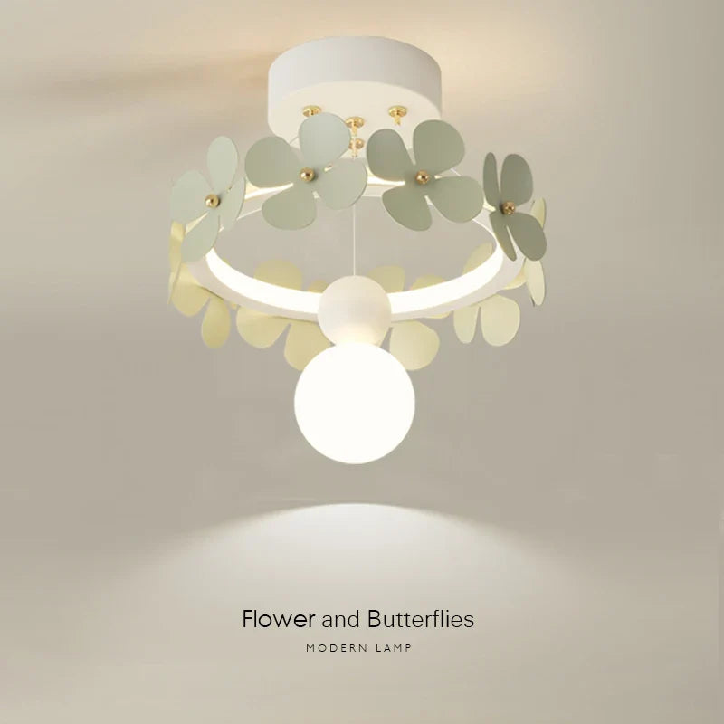 suspension minimalistes fleur créative ins moderne