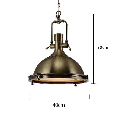 suspension rétro en métal industriel pour décoration intérieure