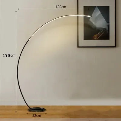 Lampadaire LED moderne minimaliste