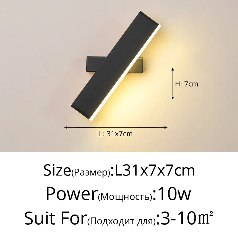 applique murale rotative spectre complet créative transfrontalière