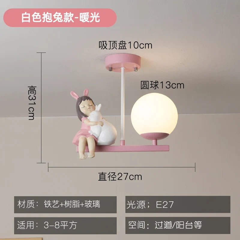 Plafonnier Led de chevet pour chambre d'enfant