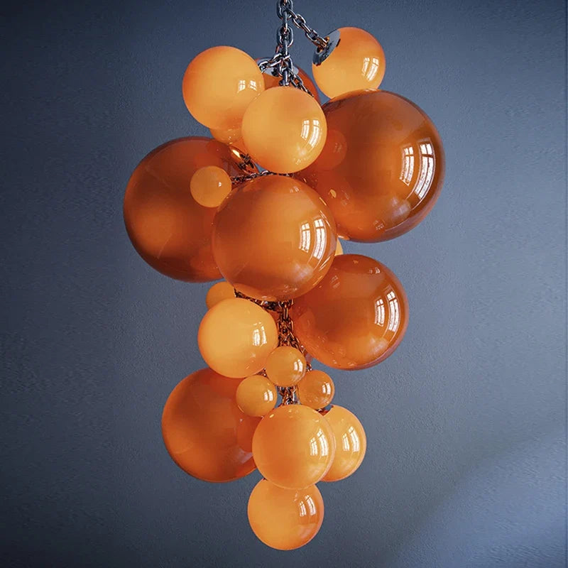 plafonnier led suspendu design nordique moderne en forme de raisin 2023