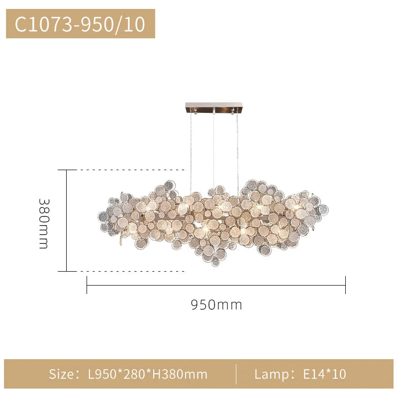 2023 Light Luxury LED Ceiling Chandelier Trend Villa Living Dining Room Pendant Lamp Modern Lustre Bedroom Hanging Light Fixture