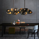 lustre postmoderne créatif en cristal suspension luminaire