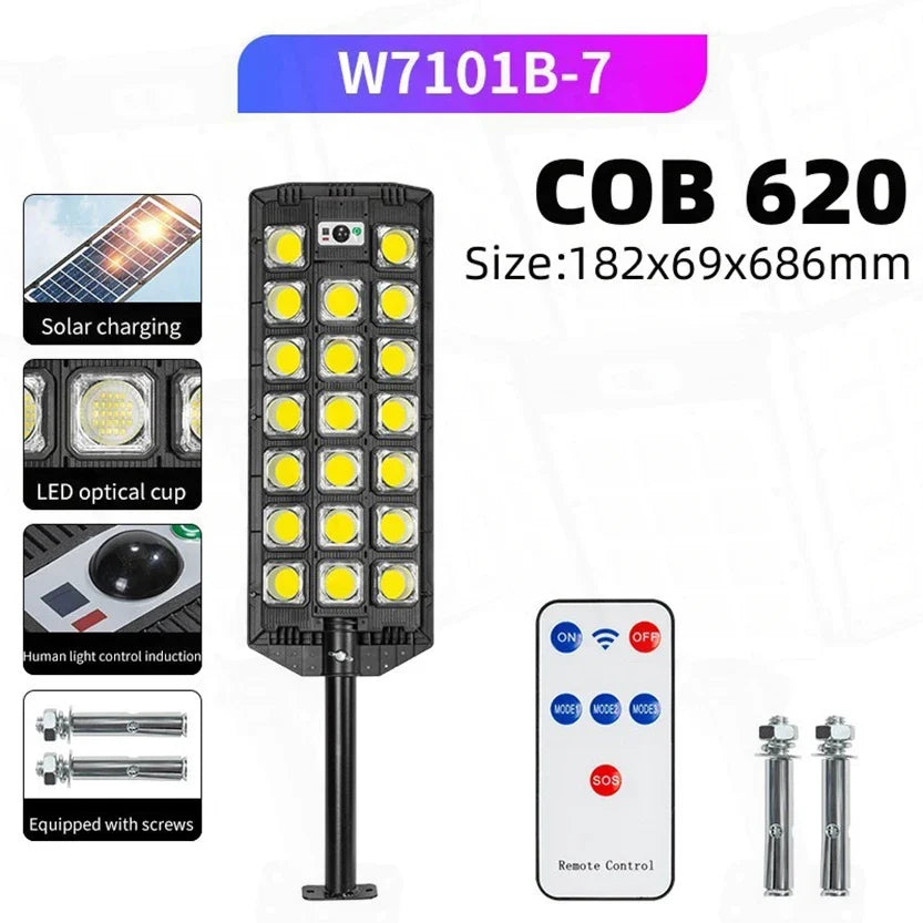 20000W Split Solar Street Light Outdoor Aluminum Solar Street Light Garden Sunlight House Remote Control Waterproof Wall Lamp