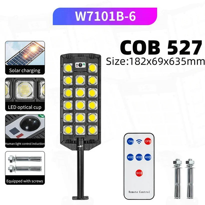 20000W Split Solar Street Light Outdoor Aluminum Solar Street Light Garden Sunlight House Remote Control Waterproof Wall Lamp