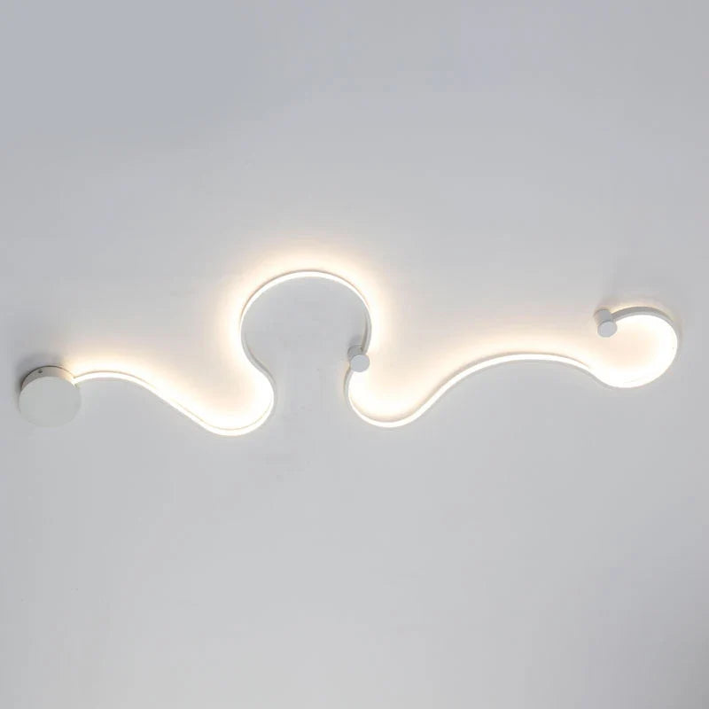 applique murale moderne en aluminium minimaliste design éclairage intérieur