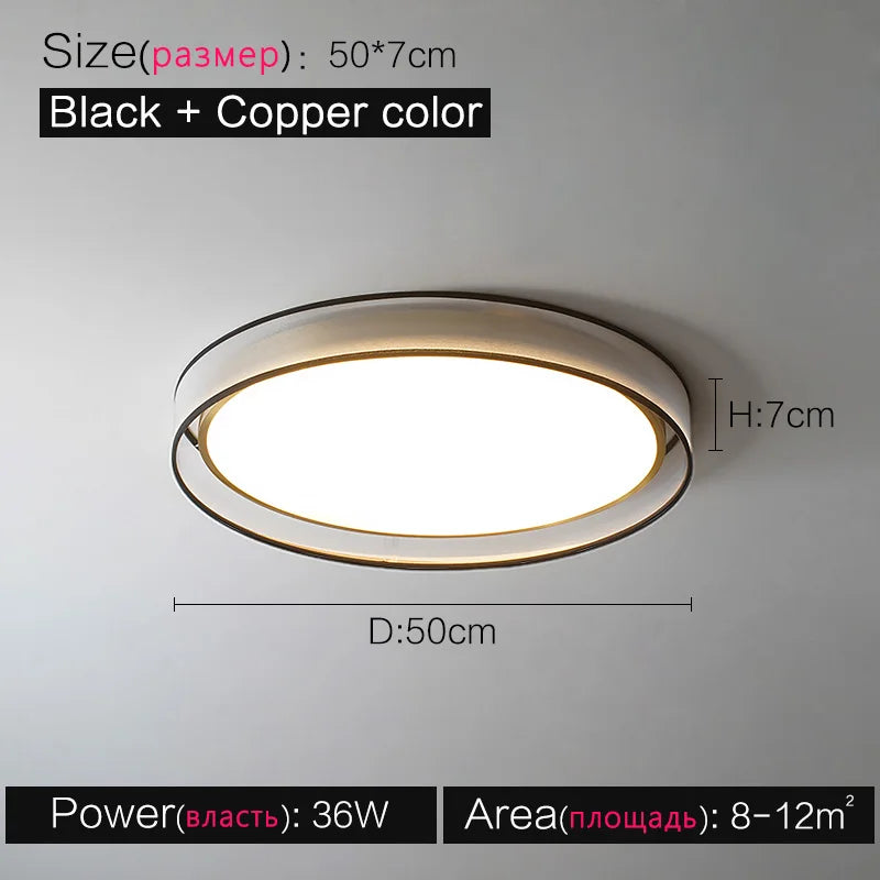 plafonnier led moderne rond nordique lampe de soleil créative