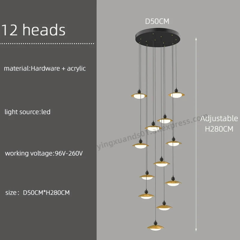 lustre design pour éclairage suspendu moderne 2023