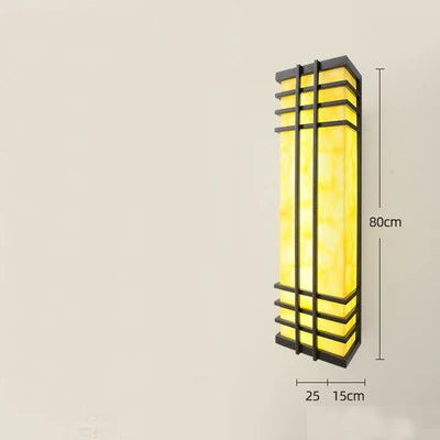 applique murale extérieure chinoise imperméable pour jardin décoratif