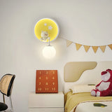 lampe de chevet créative dessin animé ours nuage pour enfants