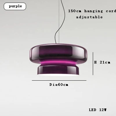 suspension moderne décorative led idéale pour bar