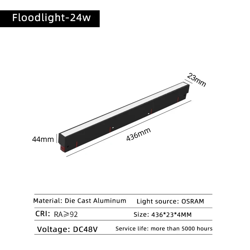 lampe led magnétique à intensité variable projecteur de plafond zigbee